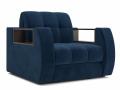 кресло-кровать Барон-3 велюр синий
